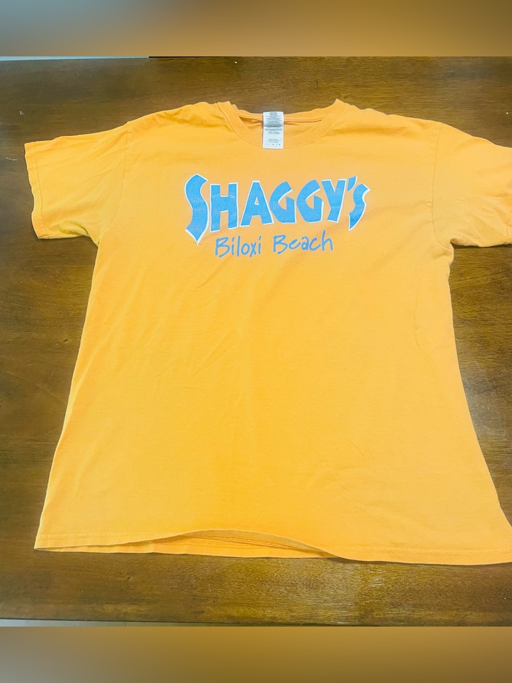 Shaggy's Orange Short Sleeve Crewneck Tee
